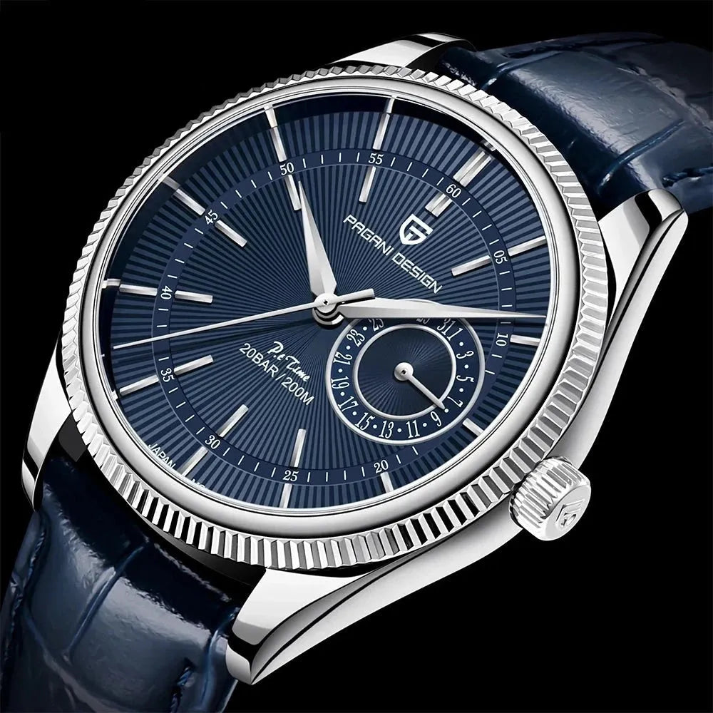 Relógio Masculino Pagani Design Azul Seraphim
