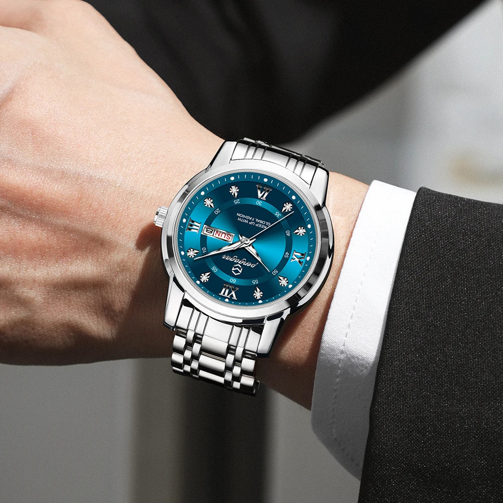 Relógio Masculino Nexda Elegance Steel