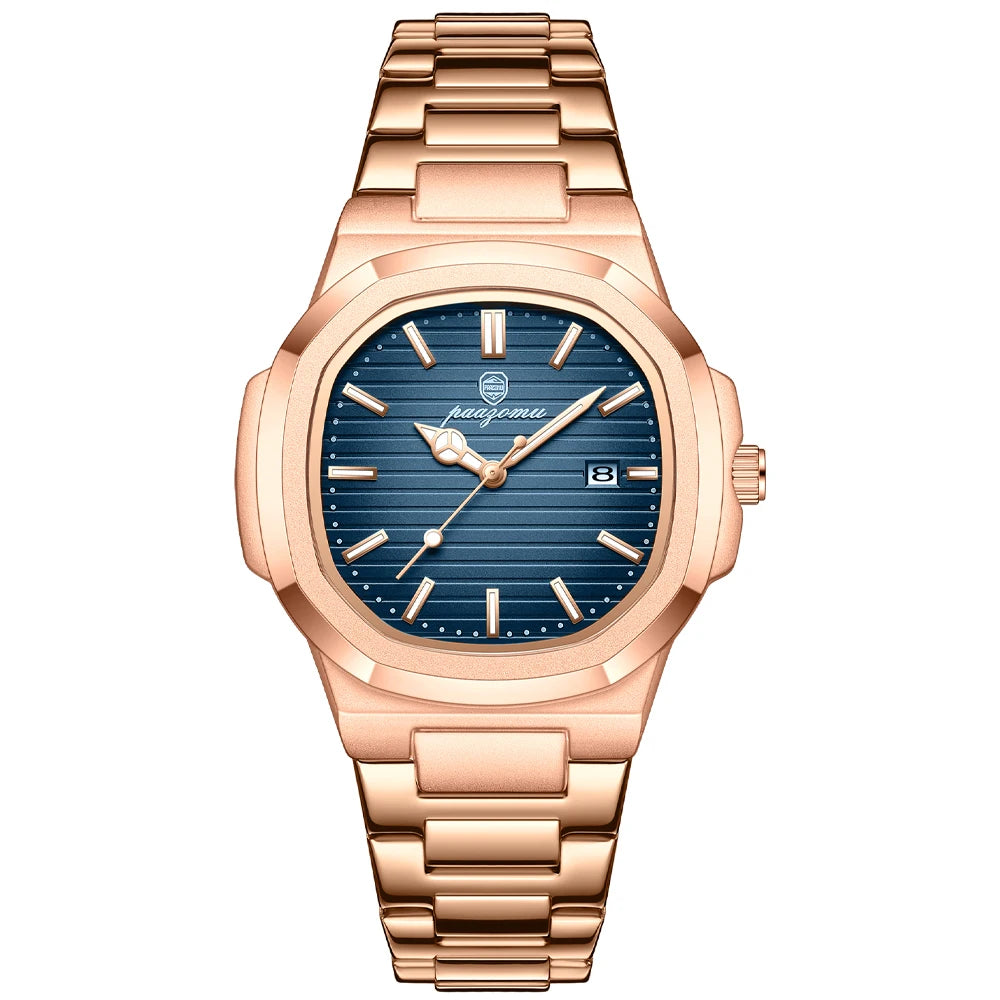 Relógio Masculino Quadrado Nexda Steel