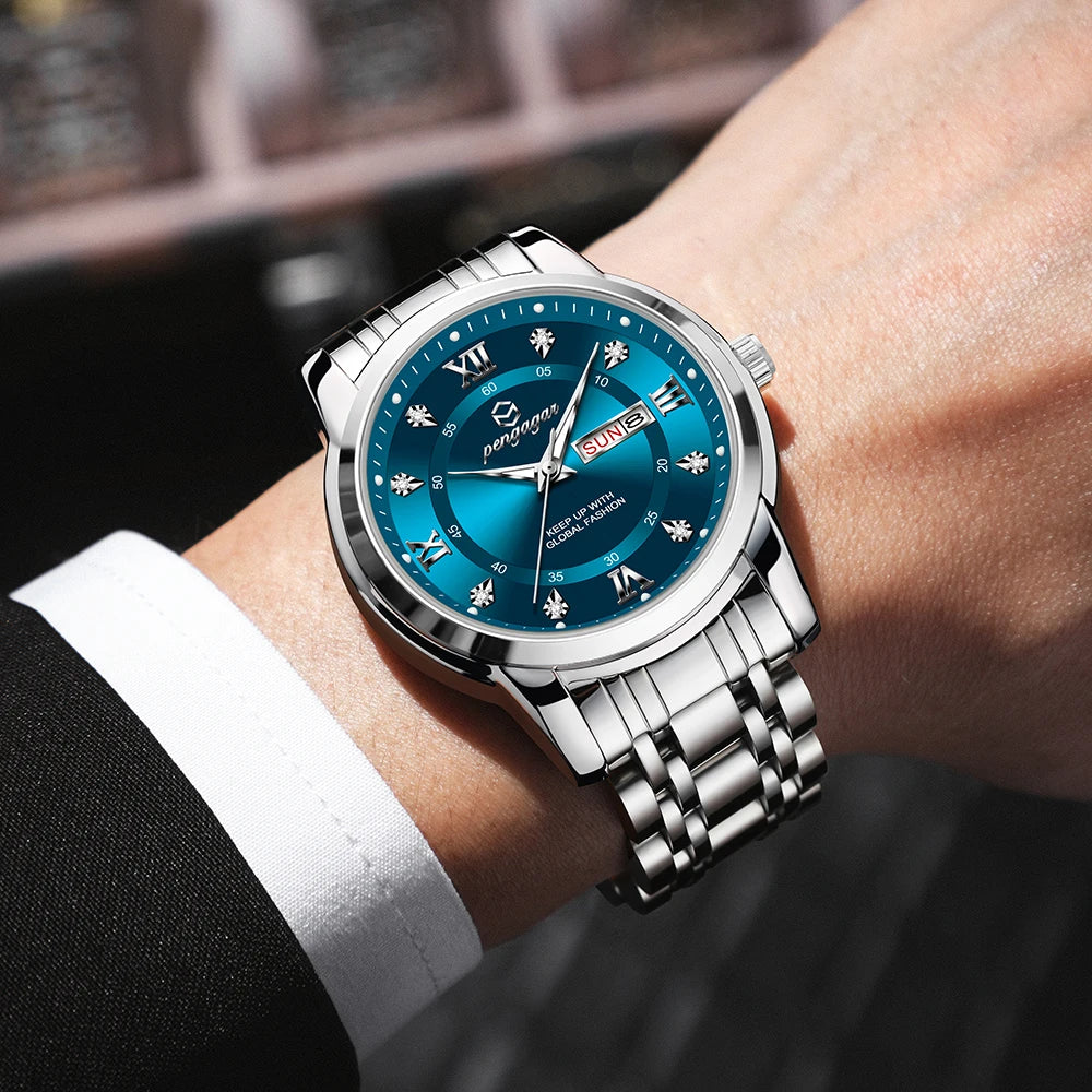 Relógio Masculino Nexda Elegance Steel