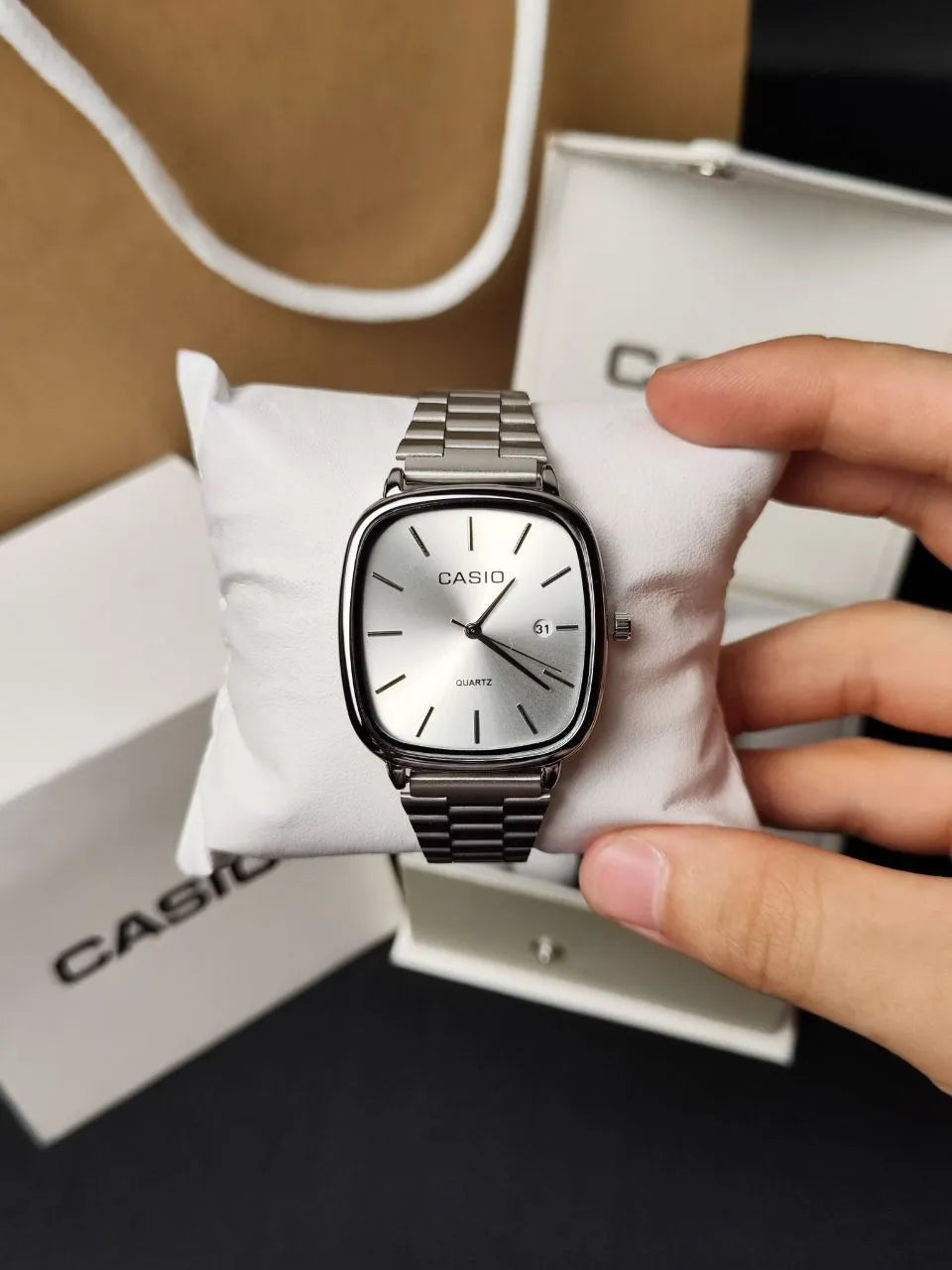 Casio Heritage Prata