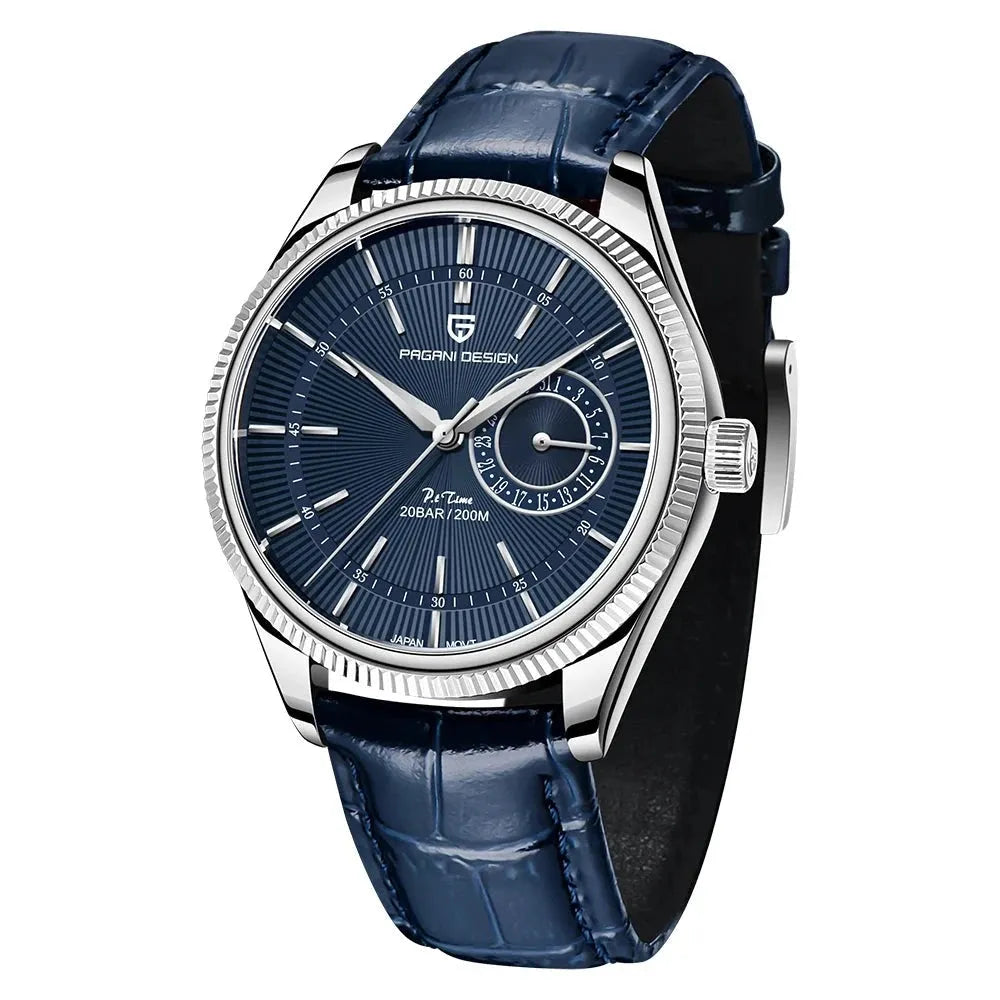 Relógio Masculino Pagani Design Azul Seraphim