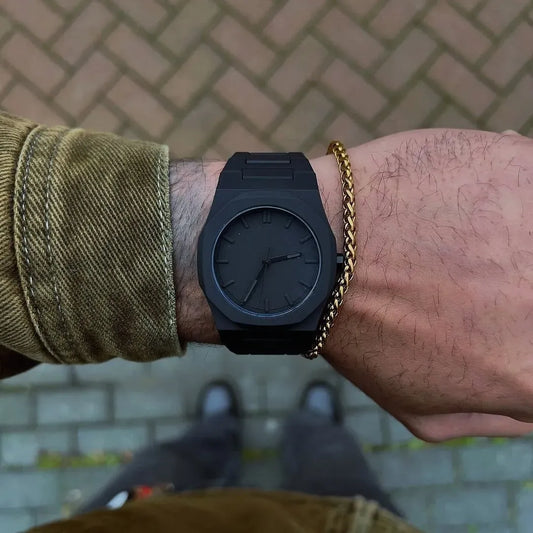 Relógio Masculino Nexda Preto Carbon