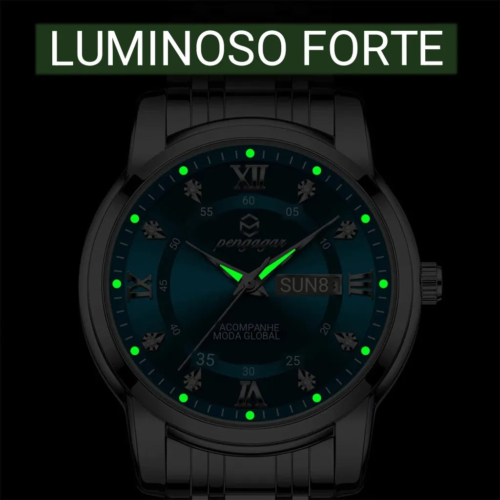 Relógio Masculino Nexda Elegance Steel