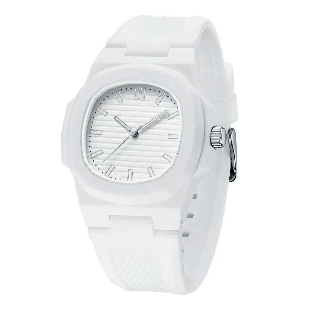 Relógio Masculino Branco Veneza