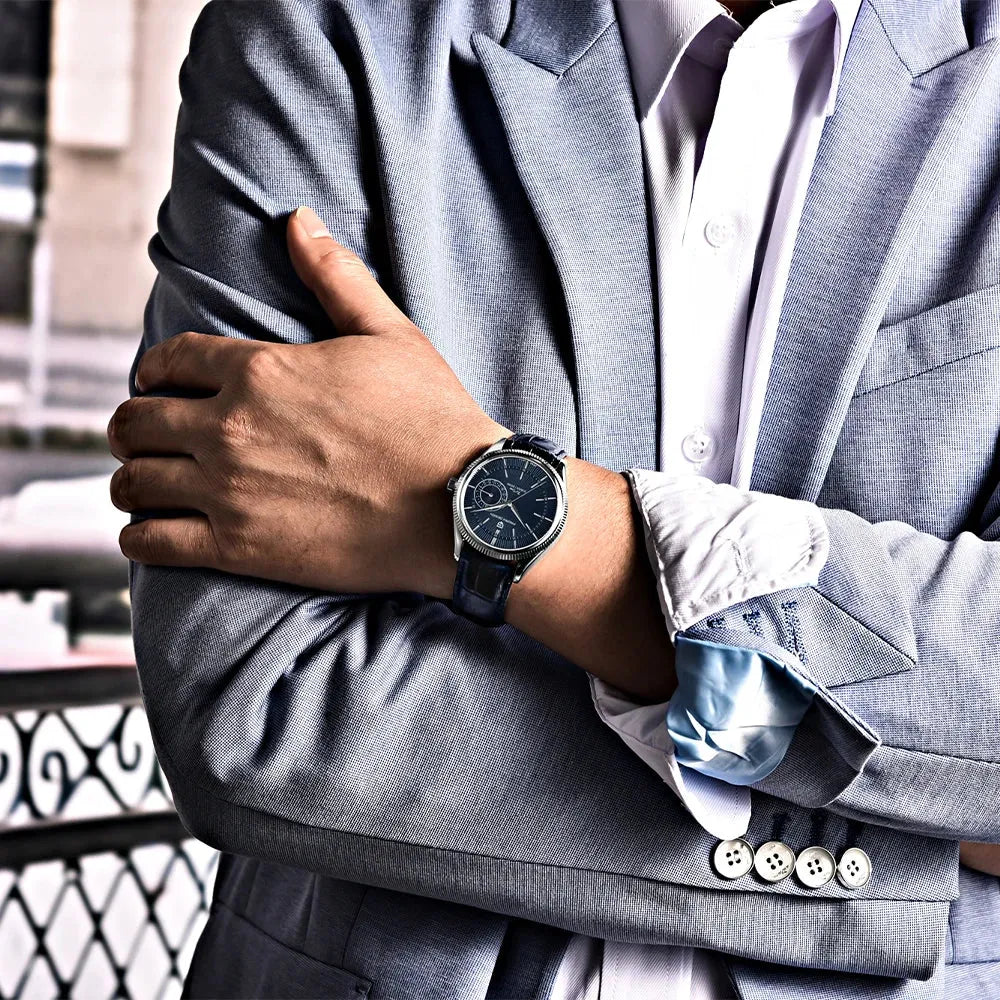 Relógio Masculino Pagani Design Azul Seraphim