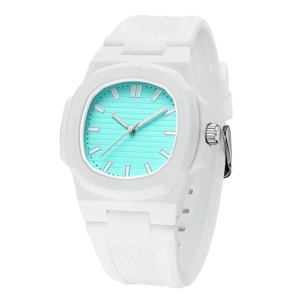Relógio Masculino Branco Veneza